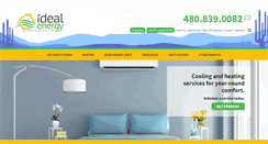 Desktop Screenshot of idealenergyaz.com