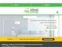 Tablet Screenshot of idealenergyaz.com